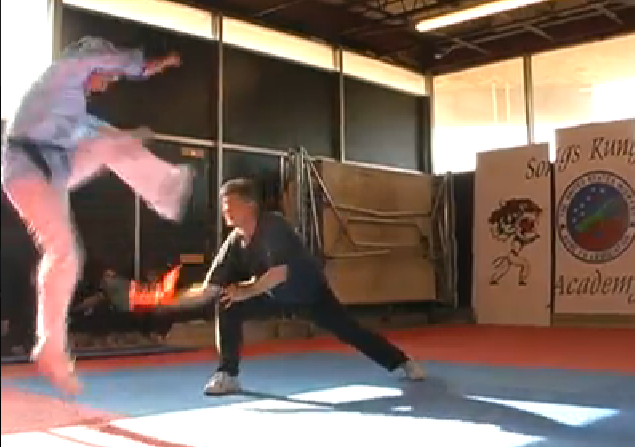 Larry Farwell kungfu broadsword
                                  vs. unarmed